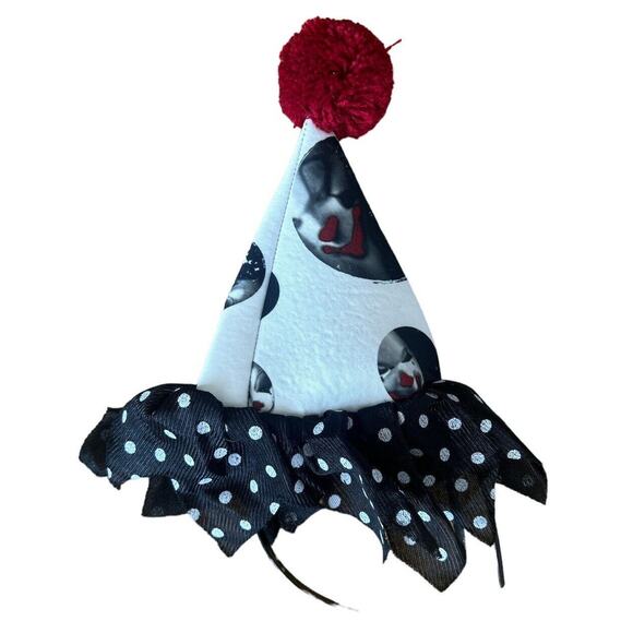 California Costume Creepy Clown Costume Girls Size Small  Halloween Goth Scary‎ - Picture 12 of 14